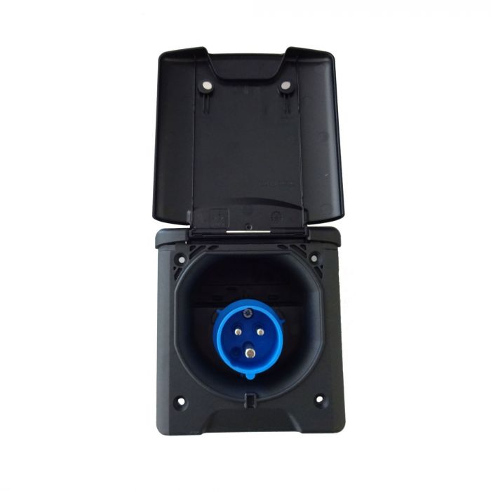 Buitenstopcontact CEE - Zwart